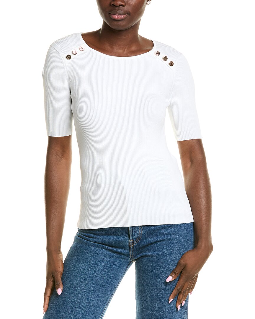 Свитер Elie Tahari Gemma, белый
Свитер Elie Tahari Gemma, белый