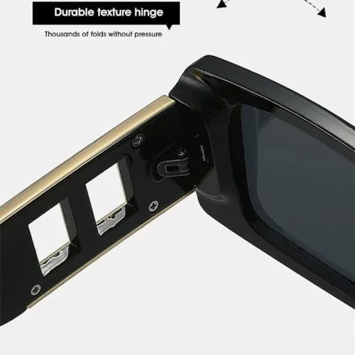 Модные прямоугольные солнцезащитные очки для женщин и мужчин, леопардовый принт, черный стиль, золотистый декор, винтажные градиентные линзы, оправа UV400 MTZJH, C2
Модные прямоугольные солнцезащитные очки для женщин и мужчин, леопардовый принт, черный стиль, золотистый декор, винтажные градиентные линзы, оправа UV400 MTZJH, C2