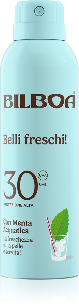 Солнцезащитный спрей Belli freschi с мятой Bilboa, spf 30 150 мл
Солнцезащитный спрей Belli freschi с мятой Bilboa, spf 30 150 мл