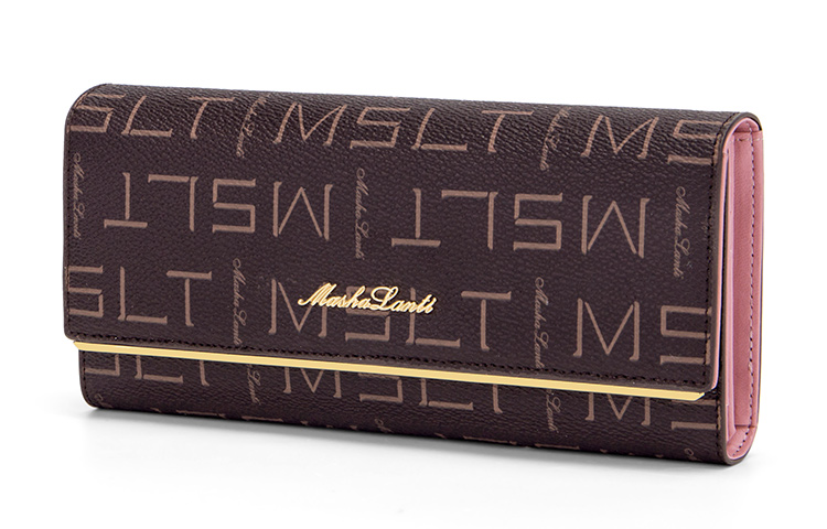 MashaLanti Виниловый клатч кошелёк для женщин розовый красный, Pink Premium Box 
MashaLanti Виниловый клатч кошелёк для женщин розовый красный, Pink Premium Box