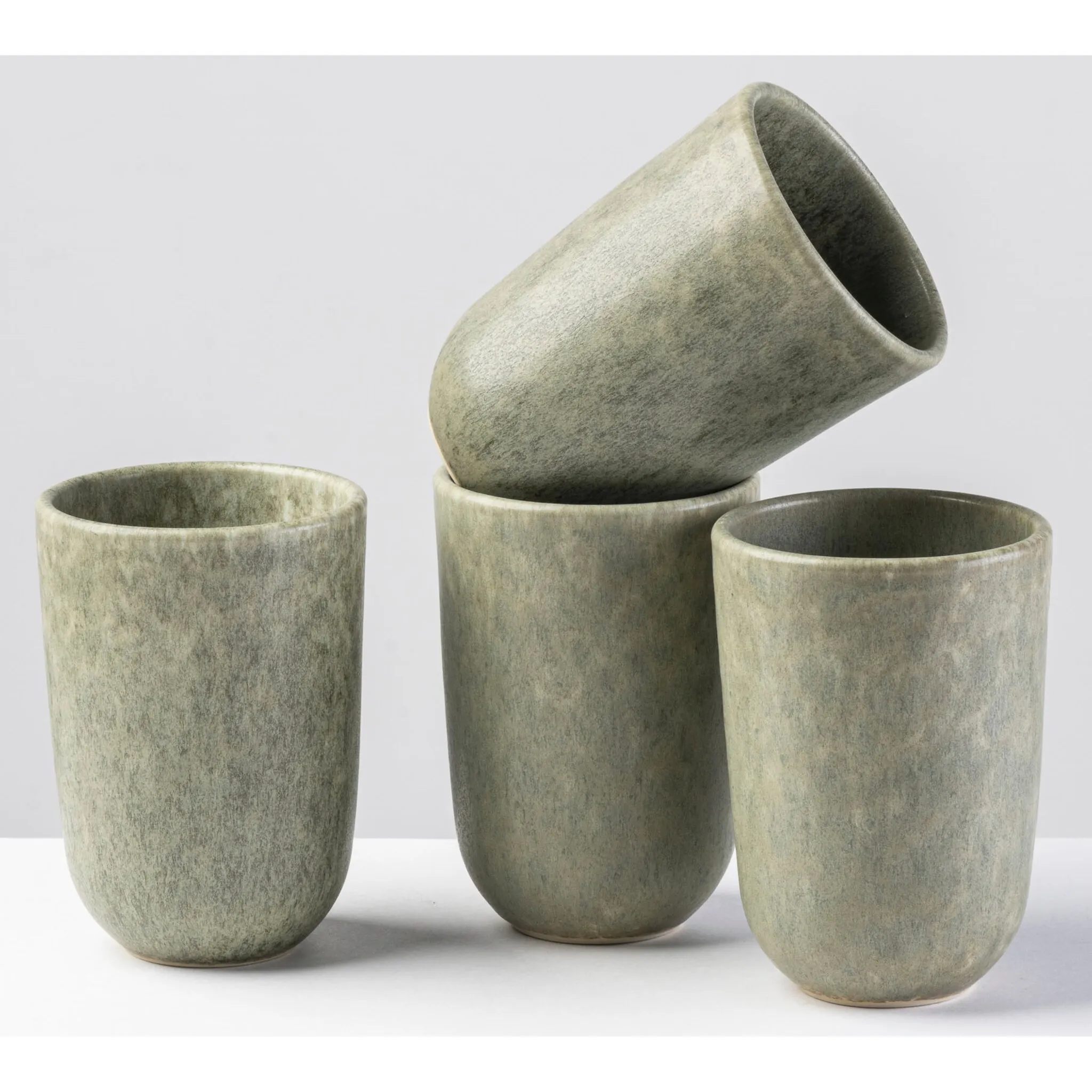 Gipfelstück кружка «Mos'n'Stein», (набор, 4 шт.), стиль Сканди, реактивная глазурь, каждое изделие уникально, 4 шт, зеленый
Gipfelstück кружка «Mos'n'Stein», (набор, 4 шт.), стиль Сканди, реактивная глазурь, каждое изделие уникально, 4 шт, зеленый
