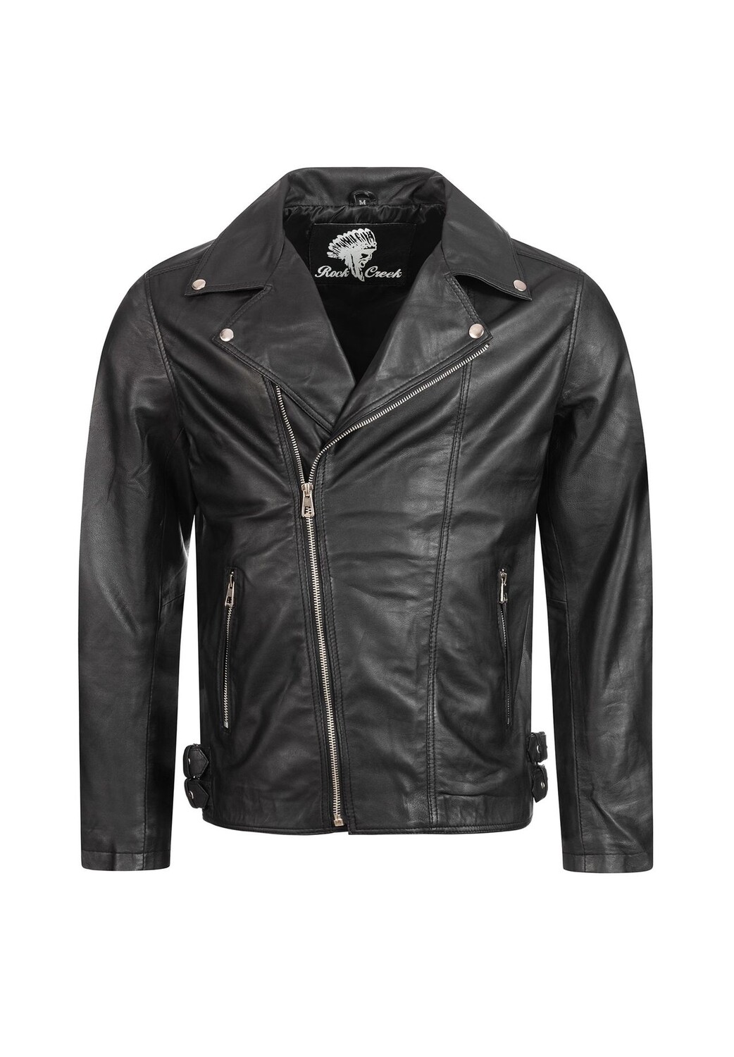 Кожаная куртка стандартного кроя Rock Creek, черный
Кожаная куртка стандартного кроя Rock Creek, черный