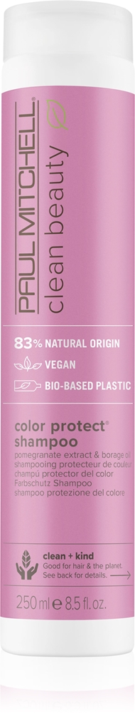 Шампунь Clean Beauty Color Protect с фиолетовыми пигментами для осветленных, холодных тонов светлых волос Paul Mitchell, 250 мл
Шампунь Clean Beauty Color Protect с фиолетовыми пигментами для осветленных, холодных тонов светлых волос Paul Mitchell, 250 мл