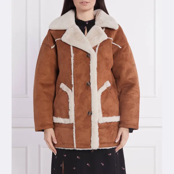 Althea куртка из овчины классического кроя Pepe Jeans London, коричневый
Althea куртка из овчины классического кроя Pepe Jeans London, коричневый