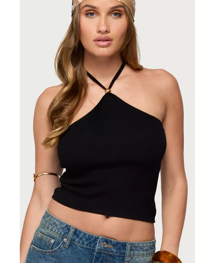 Женский трикотажный топ Hollis Halter Edikted, черный
Женский трикотажный топ Hollis Halter Edikted, черный