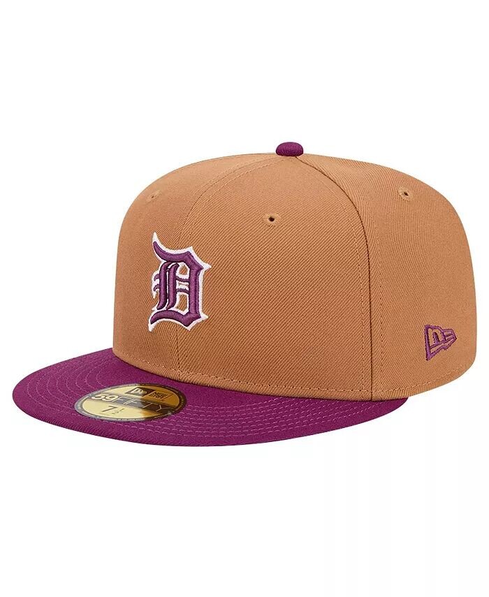 Мужская двухцветная цветная кепка Detroit Tigers 59FIFTY с приталенной кепкой New Era, коричневый
Мужская двухцветная цветная кепка Detroit Tigers 59FIFTY с приталенной кепкой New Era, коричневый