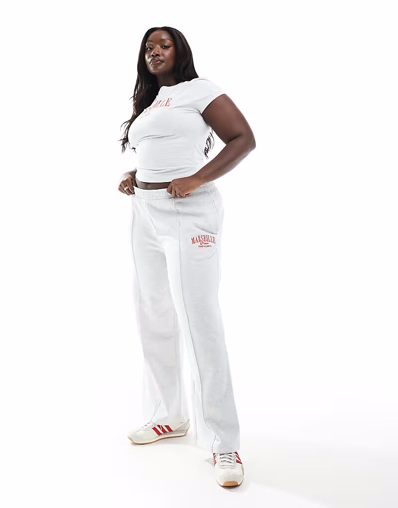 Джоггеры прямого кроя Curve с вышитым изображением Марселя Asos Curve, мраморный
Джоггеры прямого кроя Curve с вышитым изображением Марселя Asos Curve, мраморный