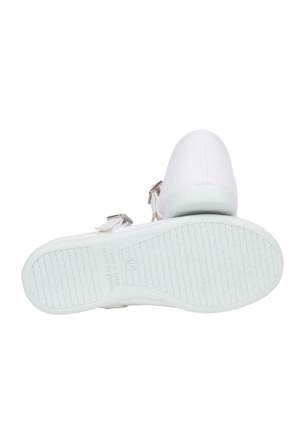 Балетки с пряжкой Mercedita Cierre Hebilla Pisamonas, белые
Балетки с пряжкой Mercedita Cierre Hebilla Pisamonas, белые