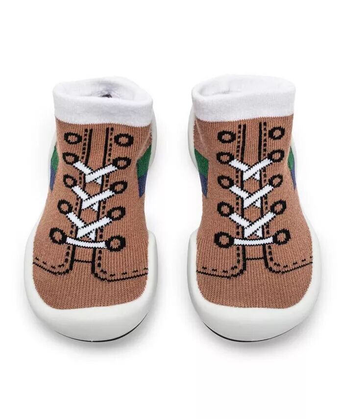 Дышащие моющиеся нескользящие носки для маленьких мальчиков - коричневые Komuello, коричневый
Дышащие моющиеся нескользящие носки для маленьких мальчиков - коричневые Komuello, коричневый