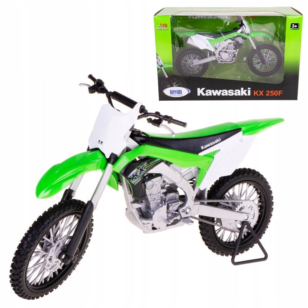Модель Kawasaki Kx 250F Cross в масштабе 1:10 Welly
Модель Kawasaki Kx 250F Cross в масштабе 1:10 Welly
