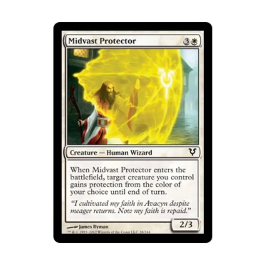 CCG Защитник Мидваста (С), MTG - Avacyn Restored
CCG Защитник Мидваста (С), MTG - Avacyn Restored