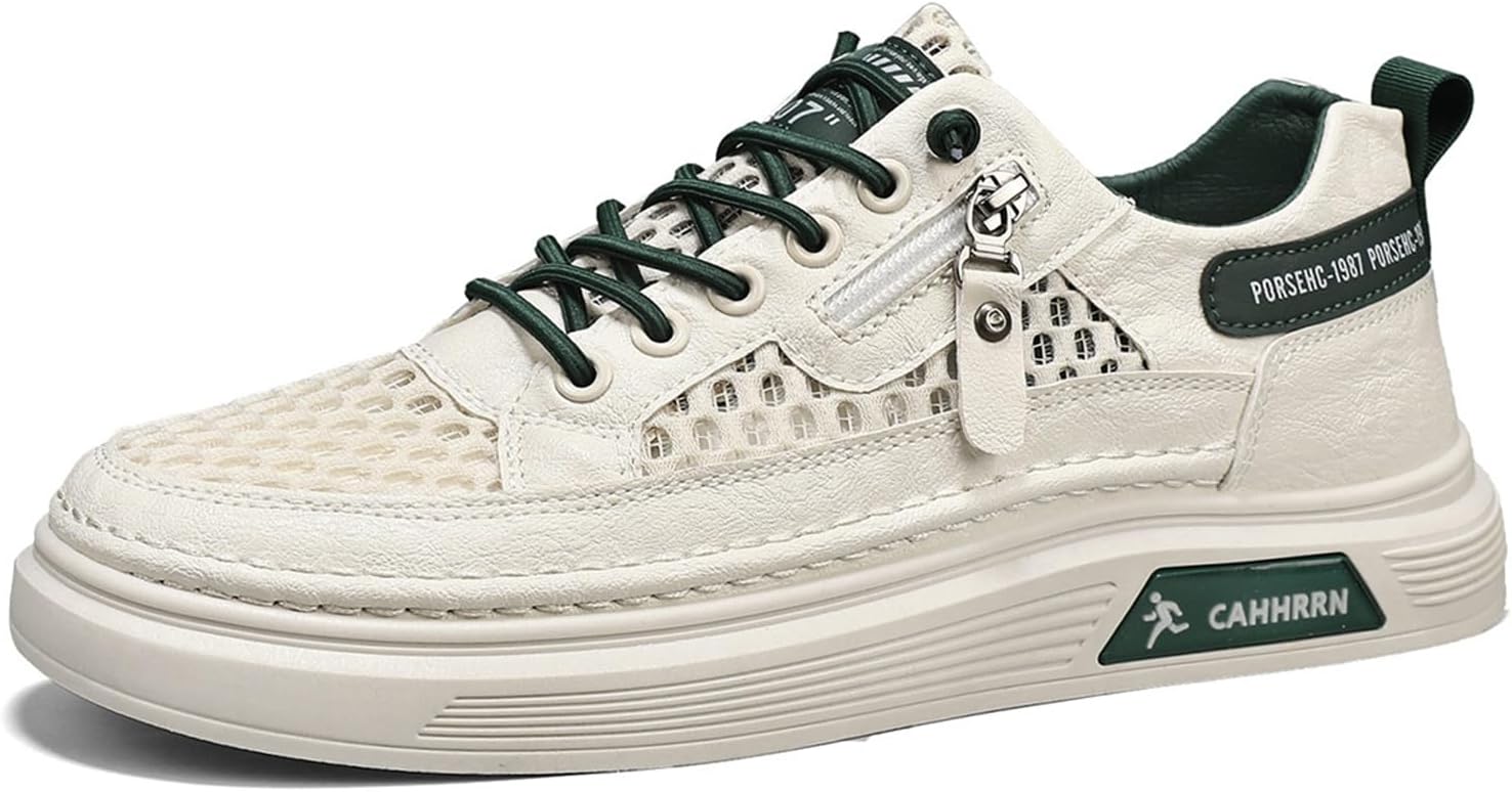 Мужские повседневные дышащие кроссовки из сетки, модные низкие кеды, удобные легкие обувь для ходьбы Abborora, зеленый
Мужские повседневные дышащие кроссовки из сетки, модные низкие кеды, удобные легкие обувь для ходьбы Abborora, зеленый