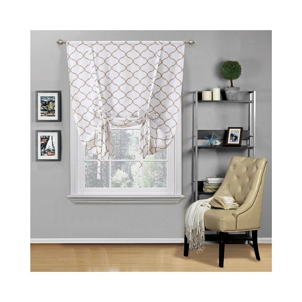Kate Aurora Living Shabby Chic Trellis Quatrefoil Одинарная оконная занавеска с завязками, цвет Taupelinen
Kate Aurora Living Shabby Chic Trellis Quatrefoil Одинарная оконная занавеска с завязками, цвет Taupelinen