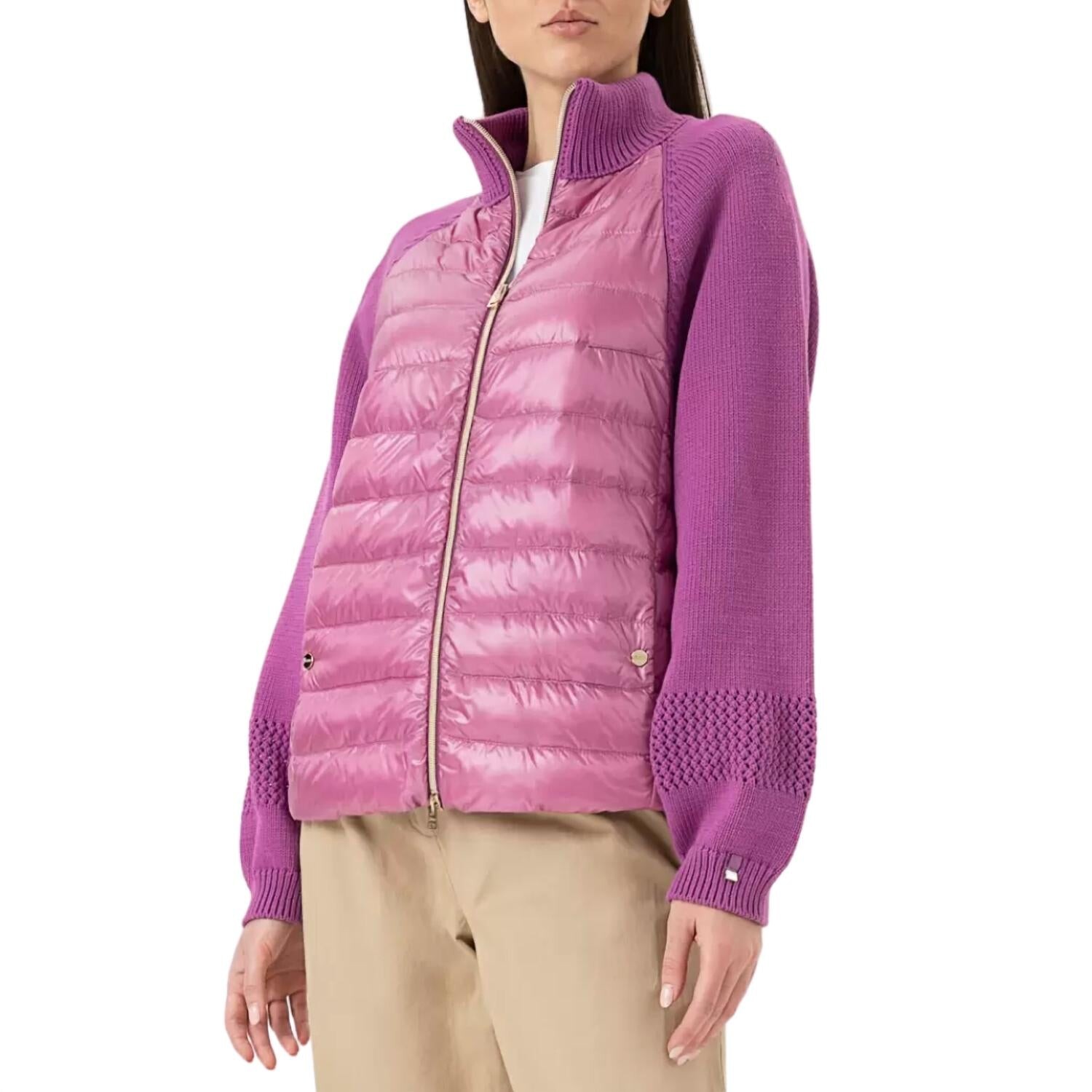 Сверхлегкий бомбер из трикотажа и нейлона цвета фуксии Herno, фуксия, Розовый, Сверхлегкий бомбер из трикотажа и нейлона цвета фуксии Herno, фуксия
Сверхлегкий бомбер из трикотажа и нейлона цвета фуксии Herno, фуксия, Розовый, Сверхлегкий бомбер из трикотажа и нейлона цвета фуксии Herno, фуксия