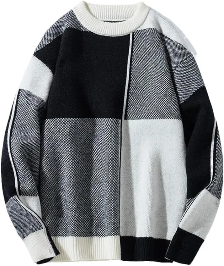 Мужской полуводолазный вязаный свитер, повседневный свободный джемпер Dninmim
Мужской полуводолазный вязаный свитер, повседневный свободный джемпер Dninmim