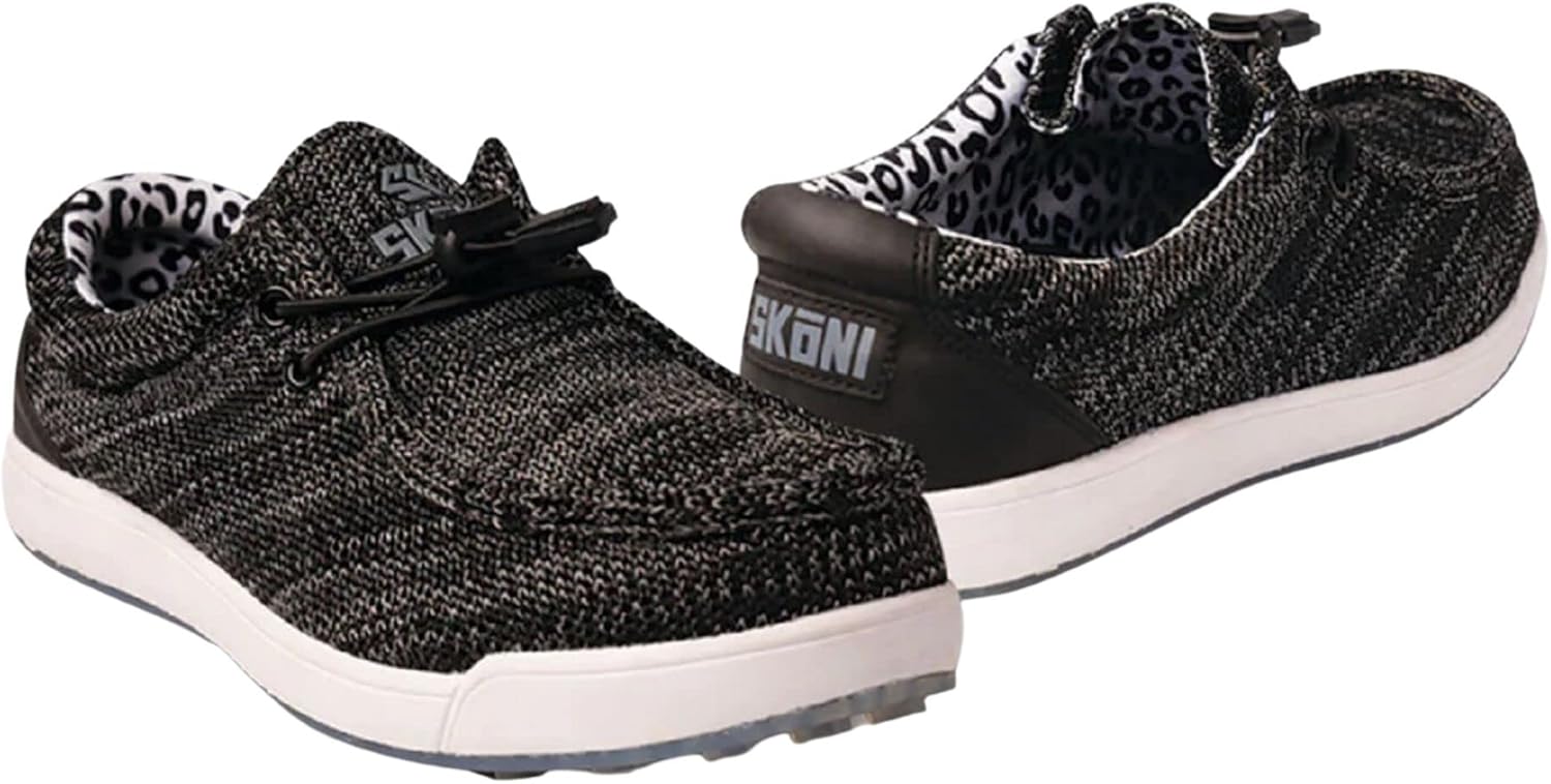 Женские гольф туфли SKONI без шипов, На липучке, Легкие, черный
Женские гольф туфли SKONI без шипов, На липучке, Легкие, черный
