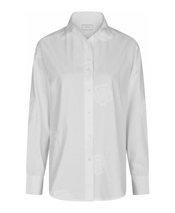 Розовая однотонная рубашка Neo Noir, белый
Розовая однотонная рубашка Neo Noir, белый