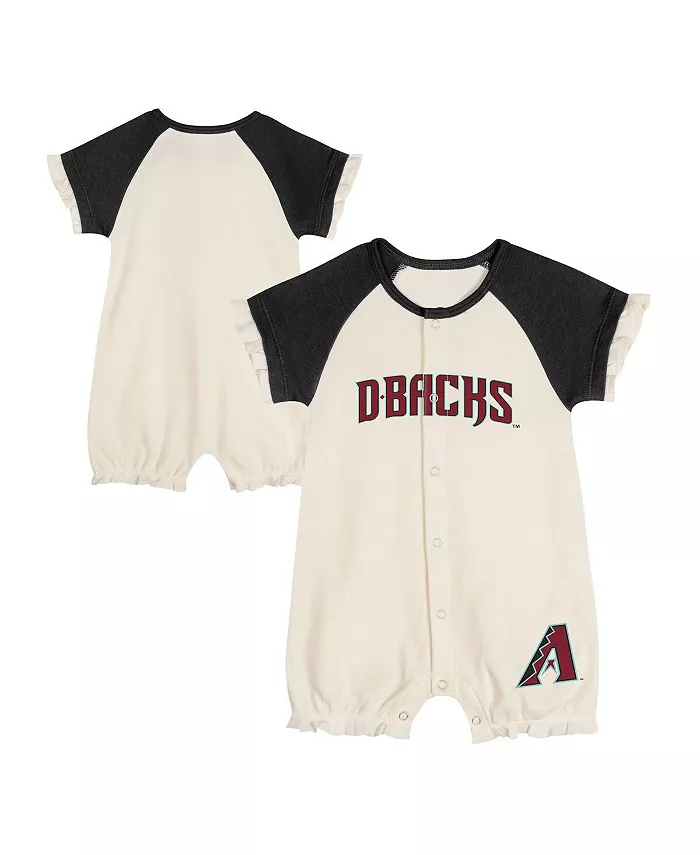 Детский комбинезон с рукавом реглан Arizona Diamondbacks Slide Run белого цвета для мальчиков и девочек Outerstuff
Детский комбинезон с рукавом реглан Arizona Diamondbacks Slide Run белого цвета для мальчиков и девочек Outerstuff