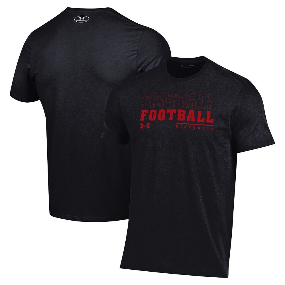 Мужская футболка Under Armour Black Wisconsin Badgers 2024 Sideline Football Performance, цвет Wis Black
Мужская футболка Under Armour Black Wisconsin Badgers 2024 Sideline Football Performance, цвет Wis Black