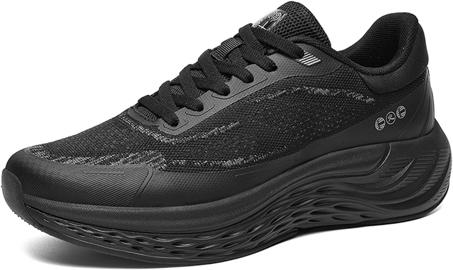 Мужские модные легкие дышащие кроссовки на платформе с сеткой и шнуровкой, средней посадки, мягкие, с нескользящей подошвой для бега, прогулок и повседневной носки Jhfdioy, черный
Мужские модные легкие дышащие кроссовки на платформе с сеткой и шнуровкой, средней посадки, мягкие, с нескользящей подошвой для бега, прогулок и повседневной носки Jhfdioy, черный