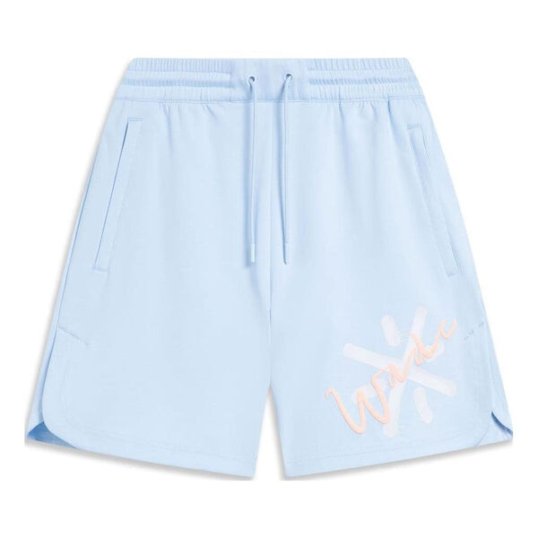 Шорты x salventius way of wade графические шорты Li-Ning, голубой
Шорты x salventius way of wade графические шорты Li-Ning, голубой