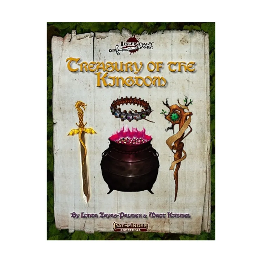 Treasury of the Kingdom (Pathfinder 2nd Edition), Pathfinder 2nd Edition (Legendary Games), мягкая обложка
Treasury of the Kingdom (Pathfinder 2nd Edition), Pathfinder 2nd Edition (Legendary Games), мягкая обложка