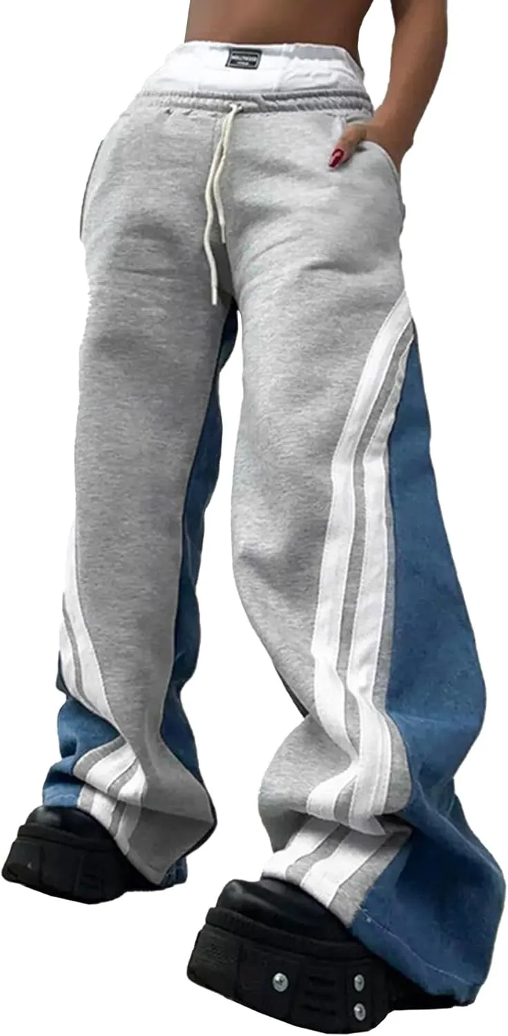 Женские джинсы Unybwonn с пачворком, высокие, полосатые, мешковатые, двухцветные, прямые, широкие
Женские джинсы Unybwonn с пачворком, высокие, полосатые, мешковатые, двухцветные, прямые, широкие