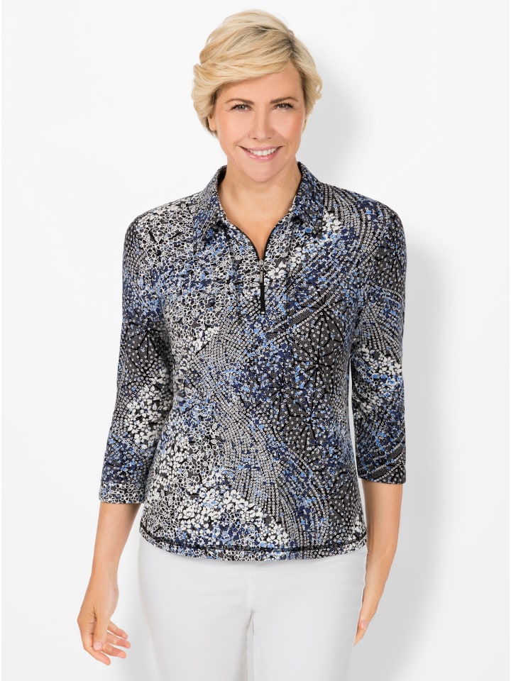 Рубашка-поло с небесно-голубым принтом WITT WEIDEN
Рубашка-поло с небесно-голубым принтом WITT WEIDEN