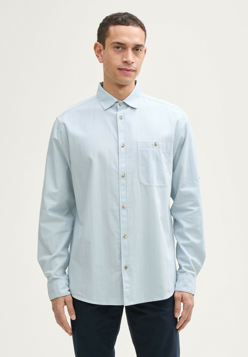 Рубашка TOM TAILOR, светло-голубой
Рубашка TOM TAILOR, светло-голубой