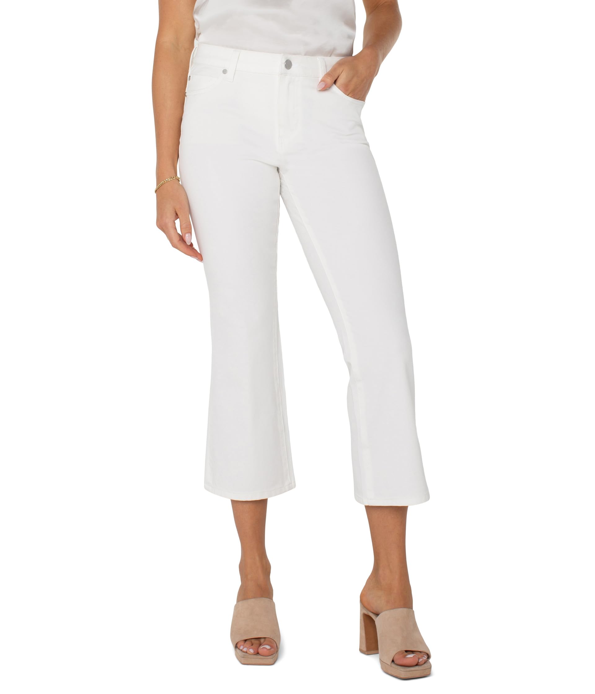 Брюки Liverpool Los Angeles Hannah Cropped Flare, белый
Брюки Liverpool Los Angeles Hannah Cropped Flare, белый