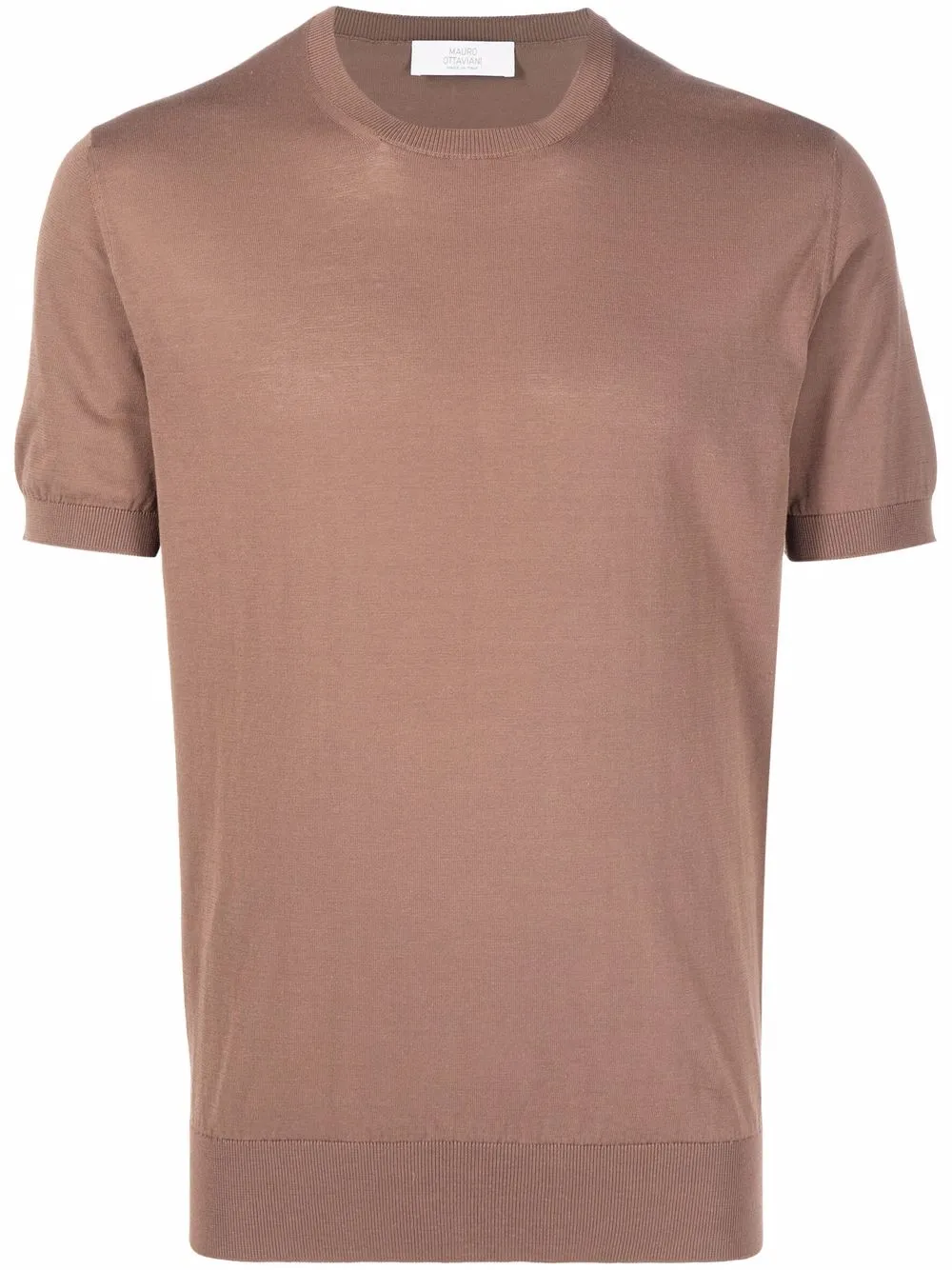 Футболка с круглым вырезом Mauro Ottaviani, коричневый
Футболка с круглым вырезом Mauro Ottaviani, коричневый