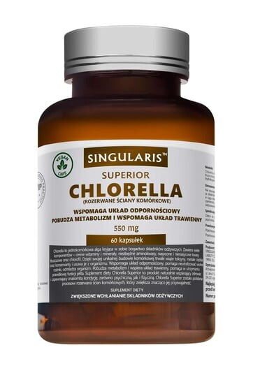 Singularis, Superior Chlorella, 550 мг, Добавка , 60 капсул
Singularis, Superior Chlorella, 550 мг, Добавка , 60 капсул