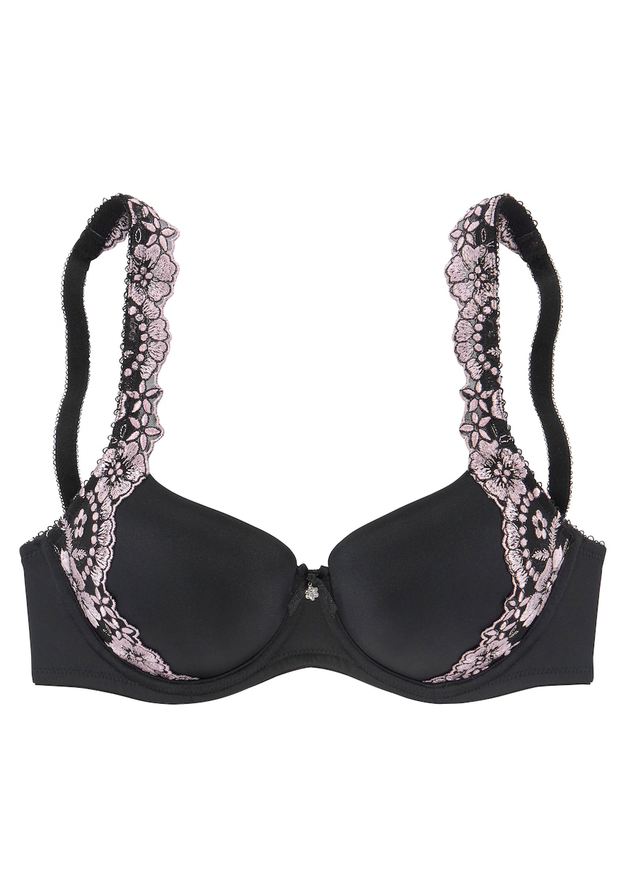 Бюстгальтер-футболка LASCANA Wanda, черный
Бюстгальтер-футболка LASCANA Wanda, черный