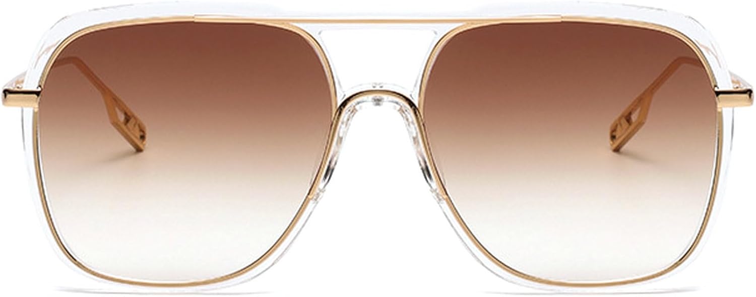 Крупные квадратные солнцезащитные очки для женщин, модные солнцезащитные очки для мужчин, панк-очки, трендовые женские очки с защитой от УФ-излучения UV400 mincl, Brown
Крупные квадратные солнцезащитные очки для женщин, модные солнцезащитные очки для мужчин, панк-очки, трендовые женские очки с защитой от УФ-излучения UV400 mincl, Brown