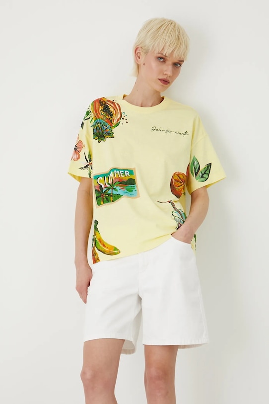 Хлопковая футболка Medicine, желтый
Хлопковая футболка Medicine, желтый