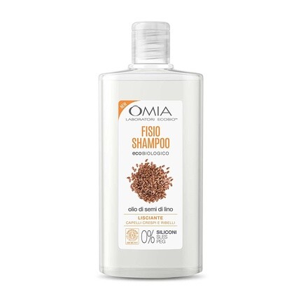 Fisio Eco Bio Шампунь с льняным маслом для вьющихся, выпрямляющих и дисциплинирующих волос 200мл, Omia
Fisio Eco Bio Шампунь с льняным маслом для вьющихся, выпрямляющих и дисциплинирующих волос 200мл, Omia