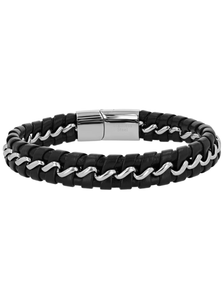 Adeliás Кожаный браслет унисекс, 23 см, черный
Adeliás Кожаный браслет унисекс, 23 см, черный