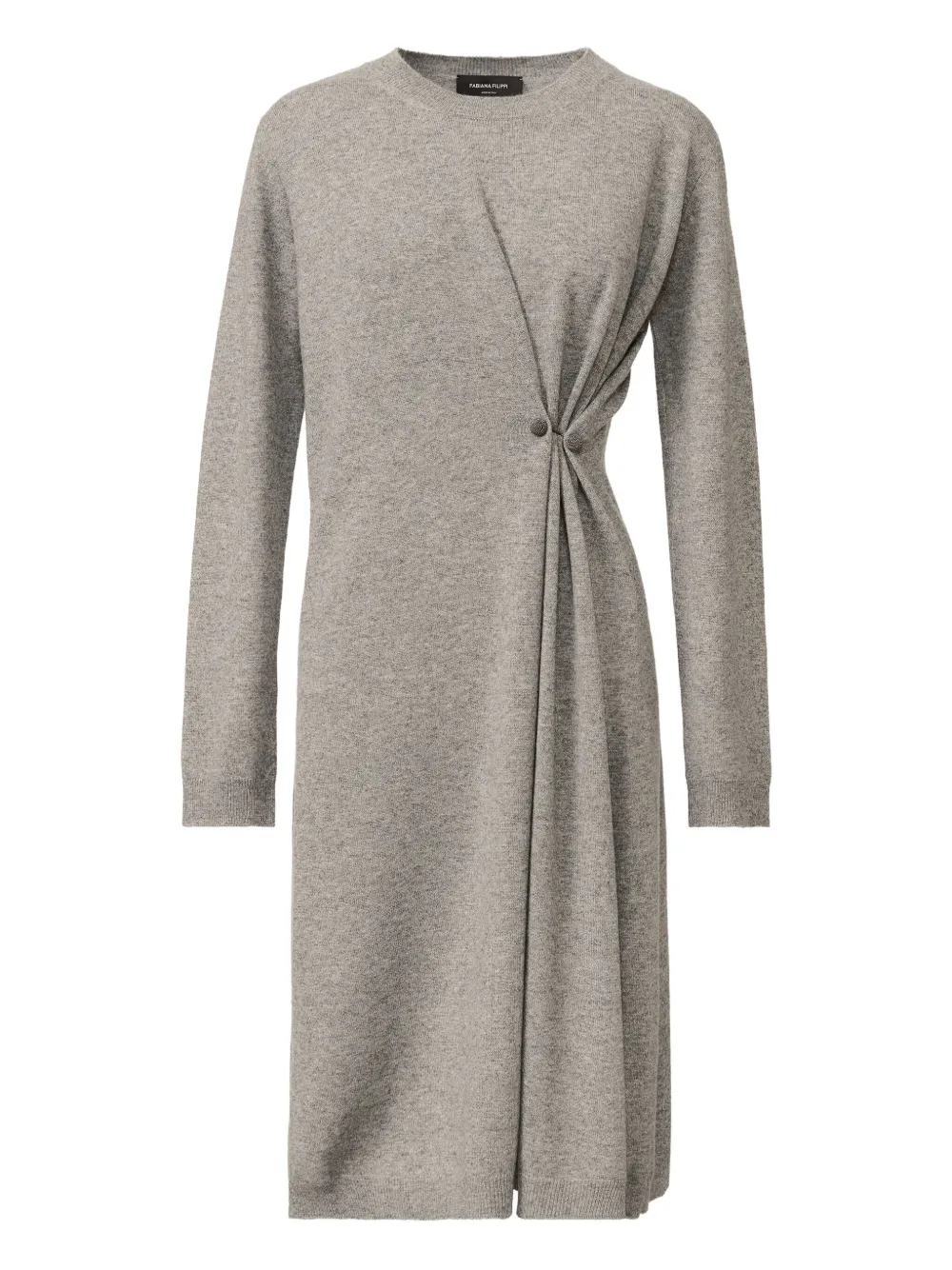 Трикотажное платье с драпировкой Fabiana Filippi, серый
Трикотажное платье с драпировкой Fabiana Filippi, серый