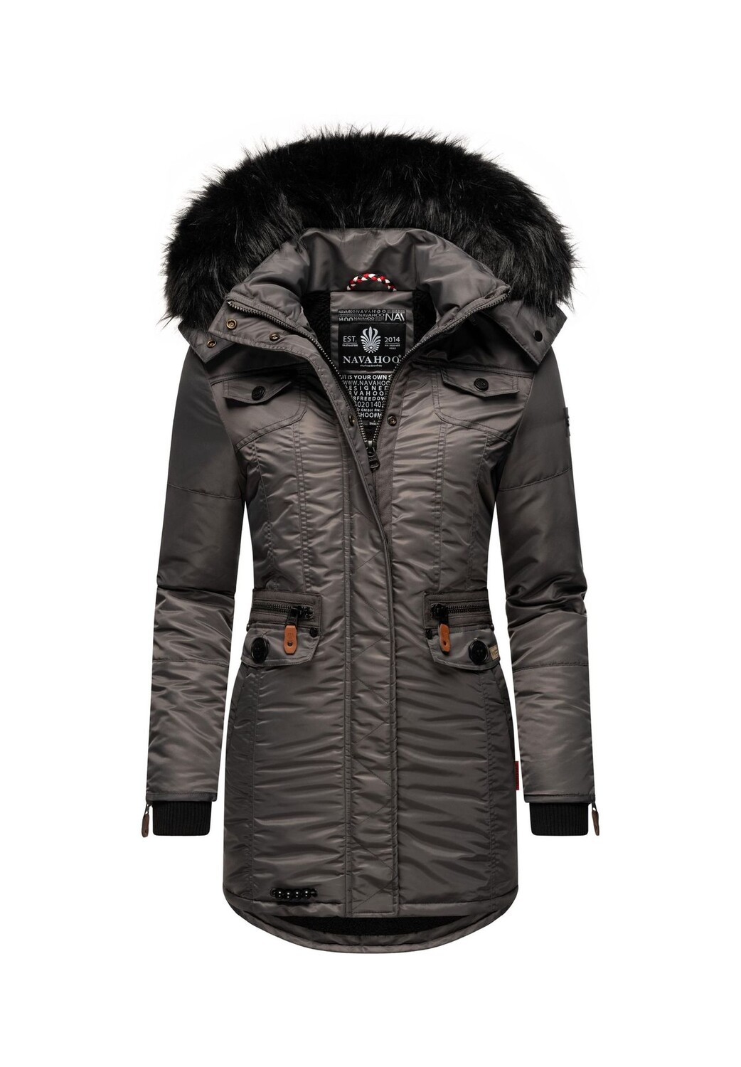 Зимнее пальто любимая NAVAHOO, антрацит
Зимнее пальто любимая NAVAHOO, антрацит