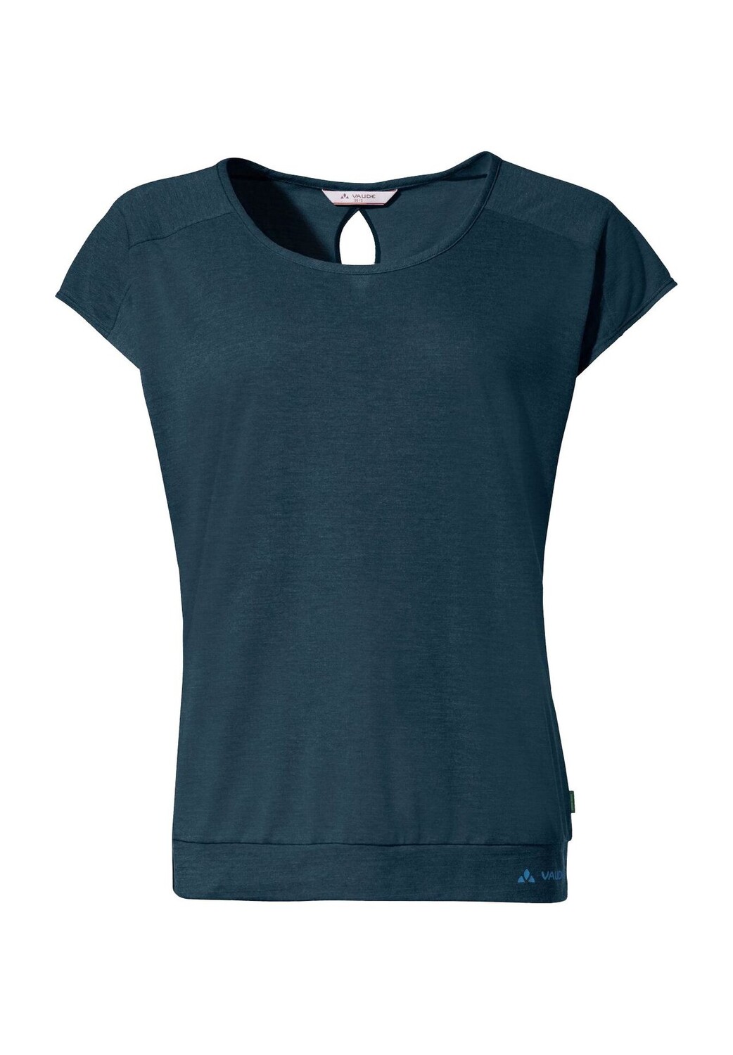 Женская футболка из переработанного сырья VAUDE, цвет Dark Sea
Женская футболка из переработанного сырья VAUDE, цвет Dark Sea