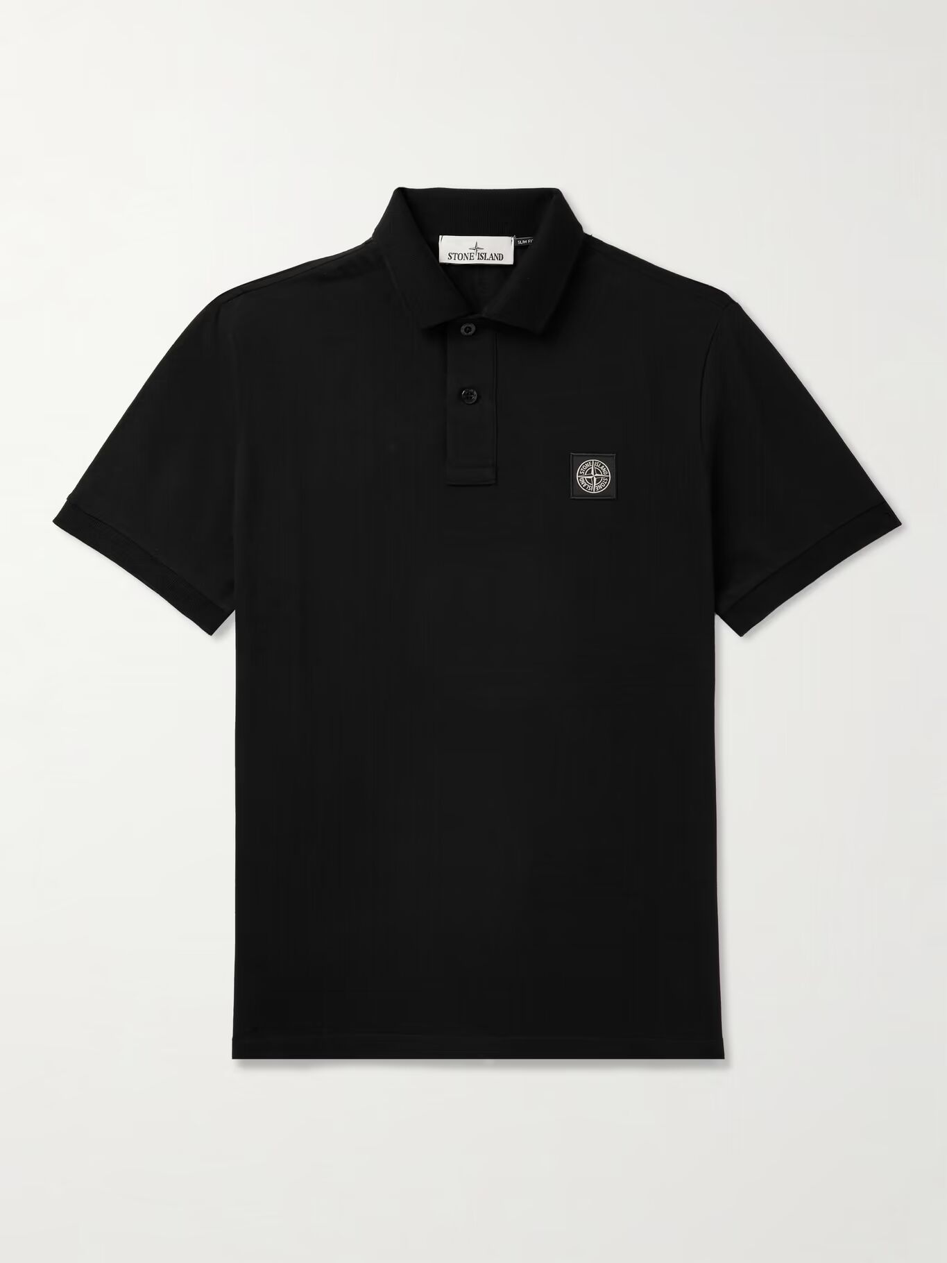 Рубашка-поло из хлопкового пике с аппликацией логотипа STONE ISLAND, черный
Рубашка-поло из хлопкового пике с аппликацией логотипа STONE ISLAND, черный