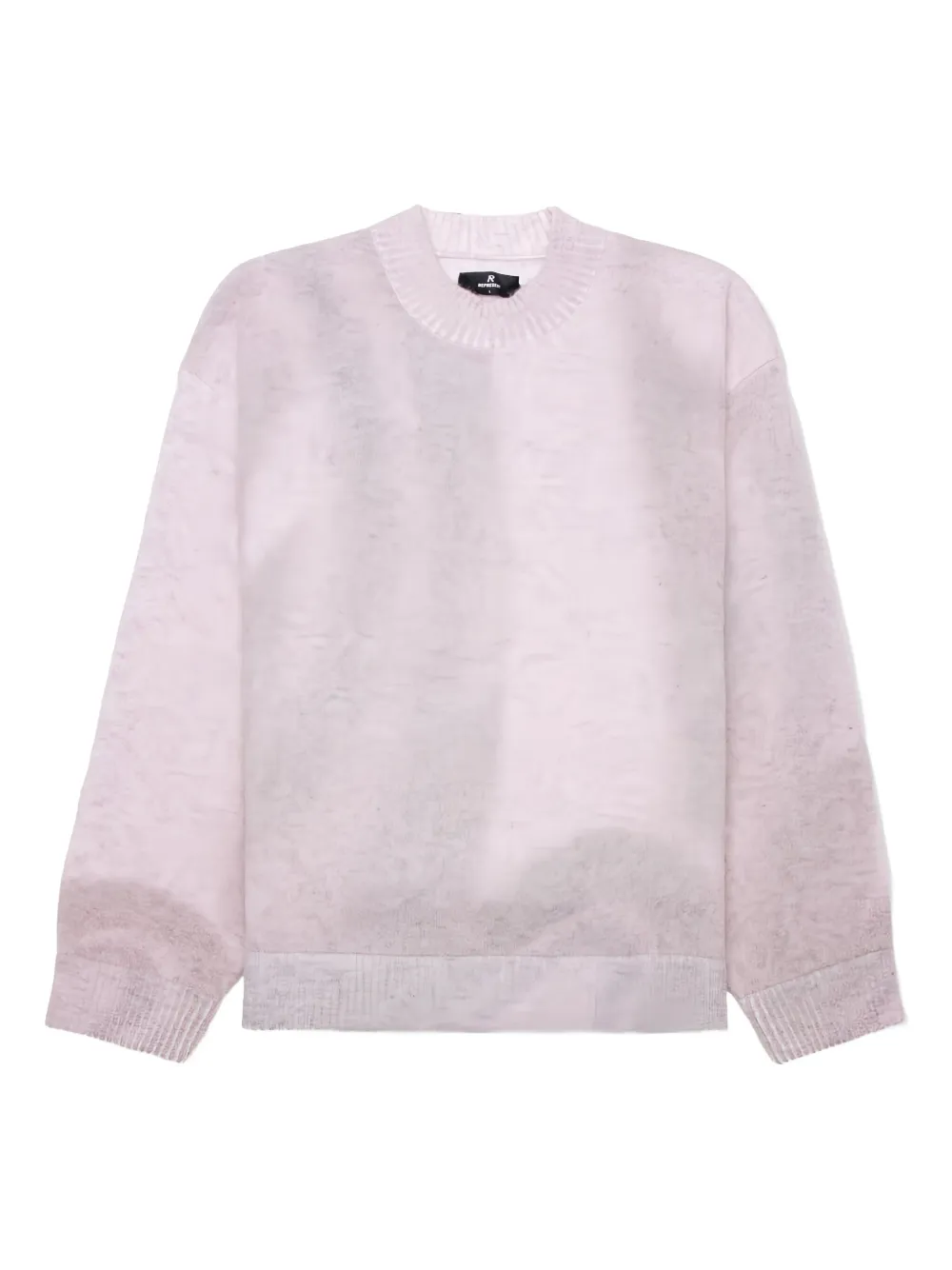 Джемпер с круглым вырезом и ребристыми манжетами Represent, розовый
Джемпер с круглым вырезом и ребристыми манжетами Represent, розовый