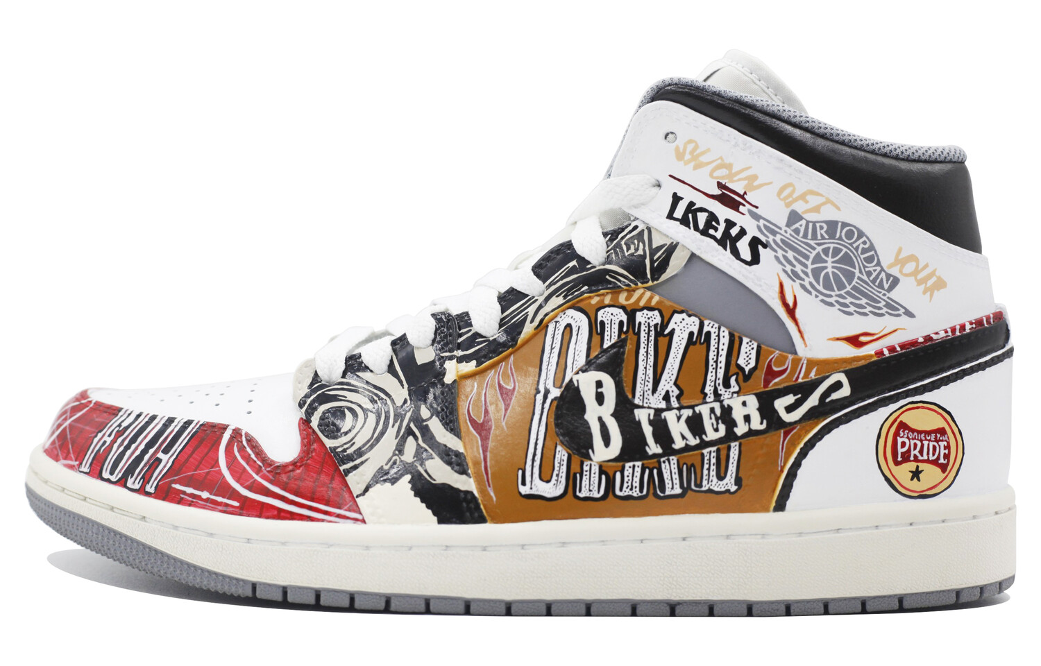 Кроссовки Air Jordan 1 Vintage Basketball Shoes Women's Mid-top Black/Red, черный
Кроссовки Air Jordan 1 Vintage Basketball Shoes Women's Mid-top Black/Red, черный