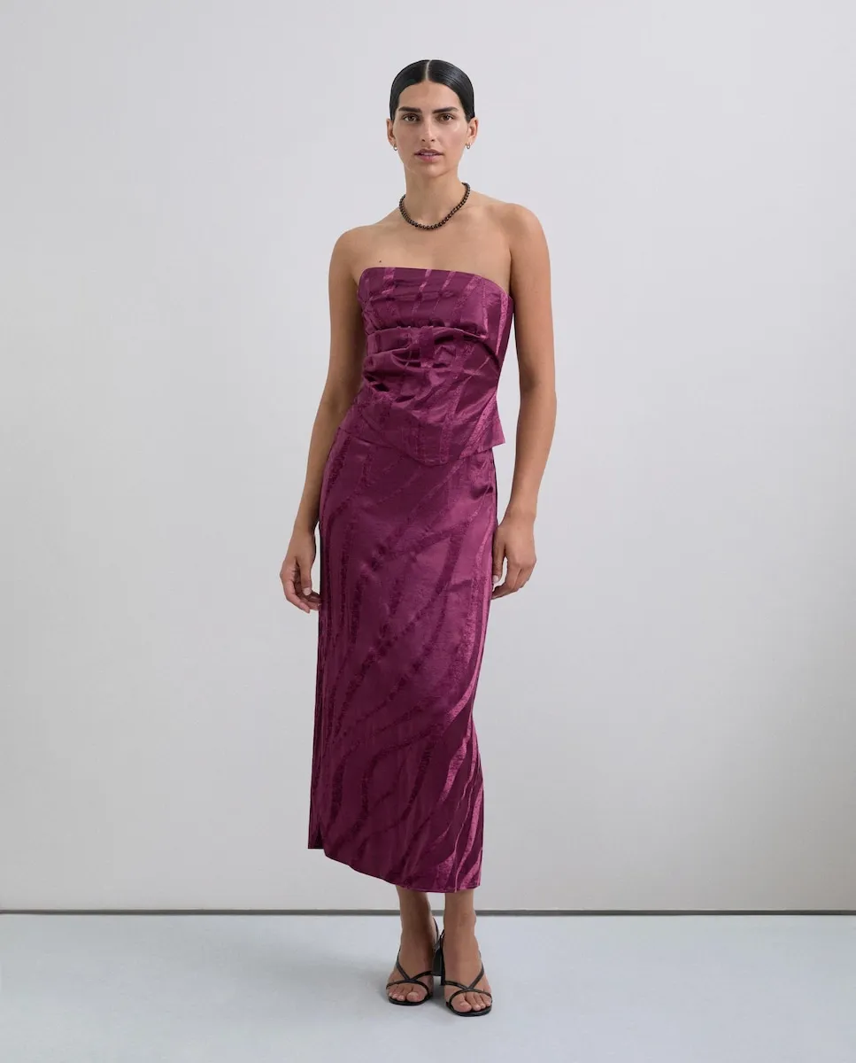 Миди-юбка с жаккардом Scalpers, фиолетовый
Миди-юбка с жаккардом Scalpers, фиолетовый