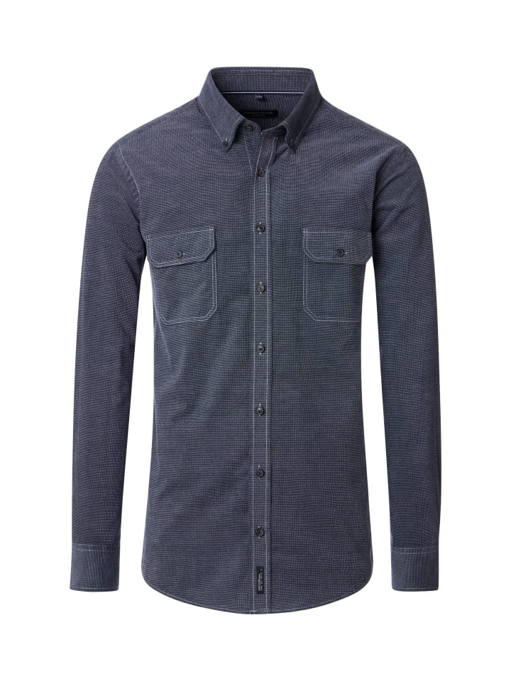 Повседневная рубашка темно-синего цвета CASAMODA
Повседневная рубашка темно-синего цвета CASAMODA