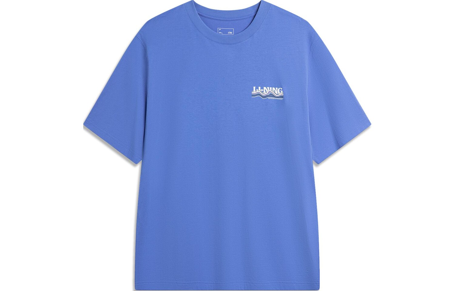 Футболка мужская из коллекции Sports Life, радужно-голубая Lining, синий 
Футболка мужская из коллекции Sports Life, радужно-голубая Lining, синий