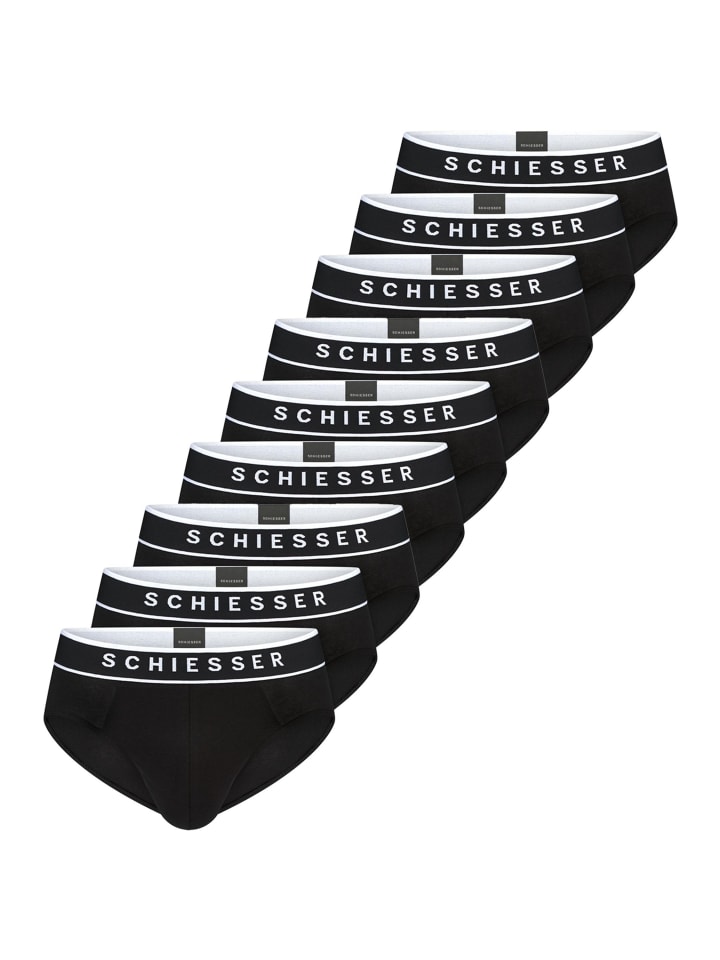 Schiesser Трусы-слипы Rio из органического хлопка (95/5) черного цвета
Schiesser Трусы-слипы Rio из органического хлопка (95/5) черного цвета