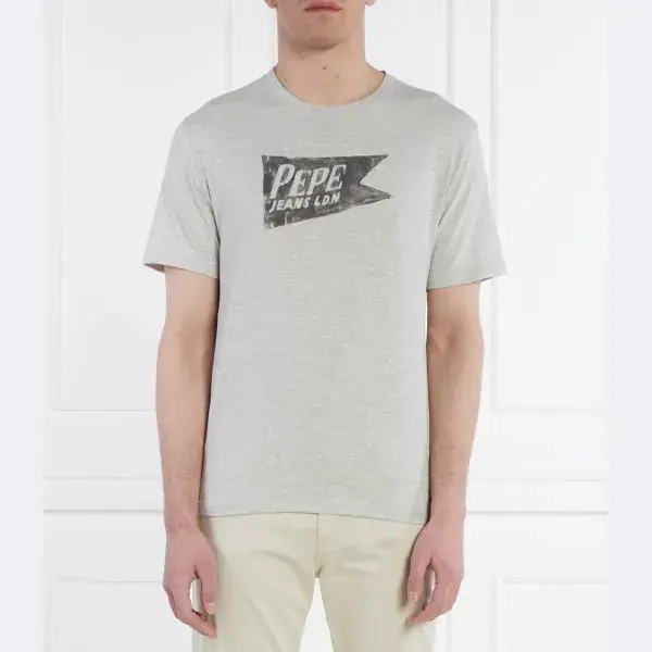 Одинарная кардиффская футболка стандартного кроя Pepe Jeans London, серый
Одинарная кардиффская футболка стандартного кроя Pepe Jeans London, серый