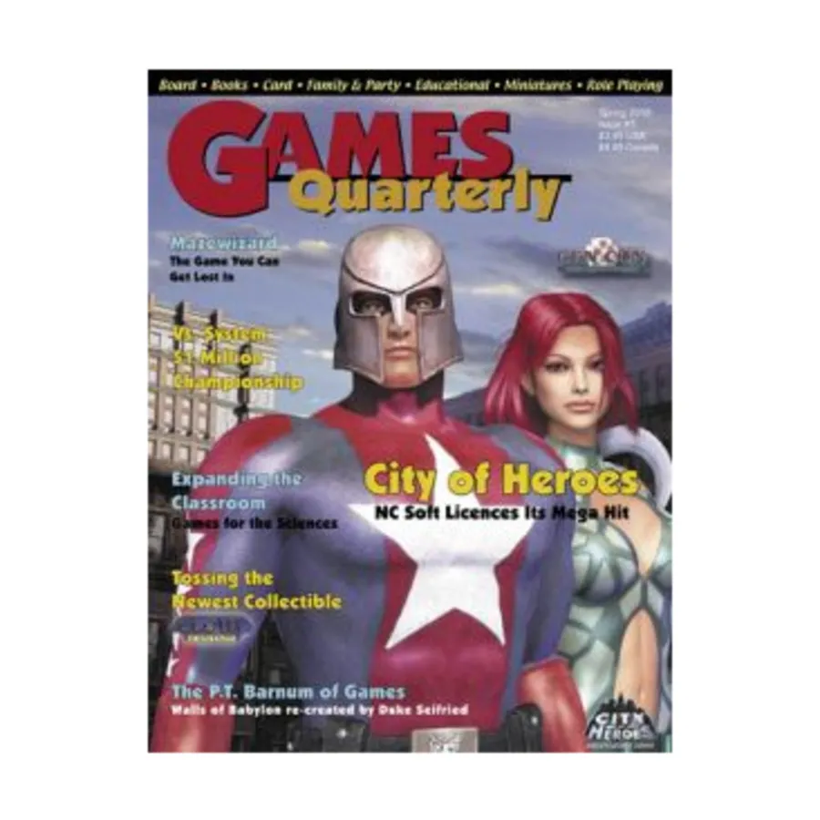 Журнал #5 "City of Heroes, Walls of Babylon, Wargaming the Normandy Campaign", Games Quarterly Magazine
Журнал #5 "City of Heroes, Walls of Babylon, Wargaming the Normandy Campaign", Games Quarterly Magazine