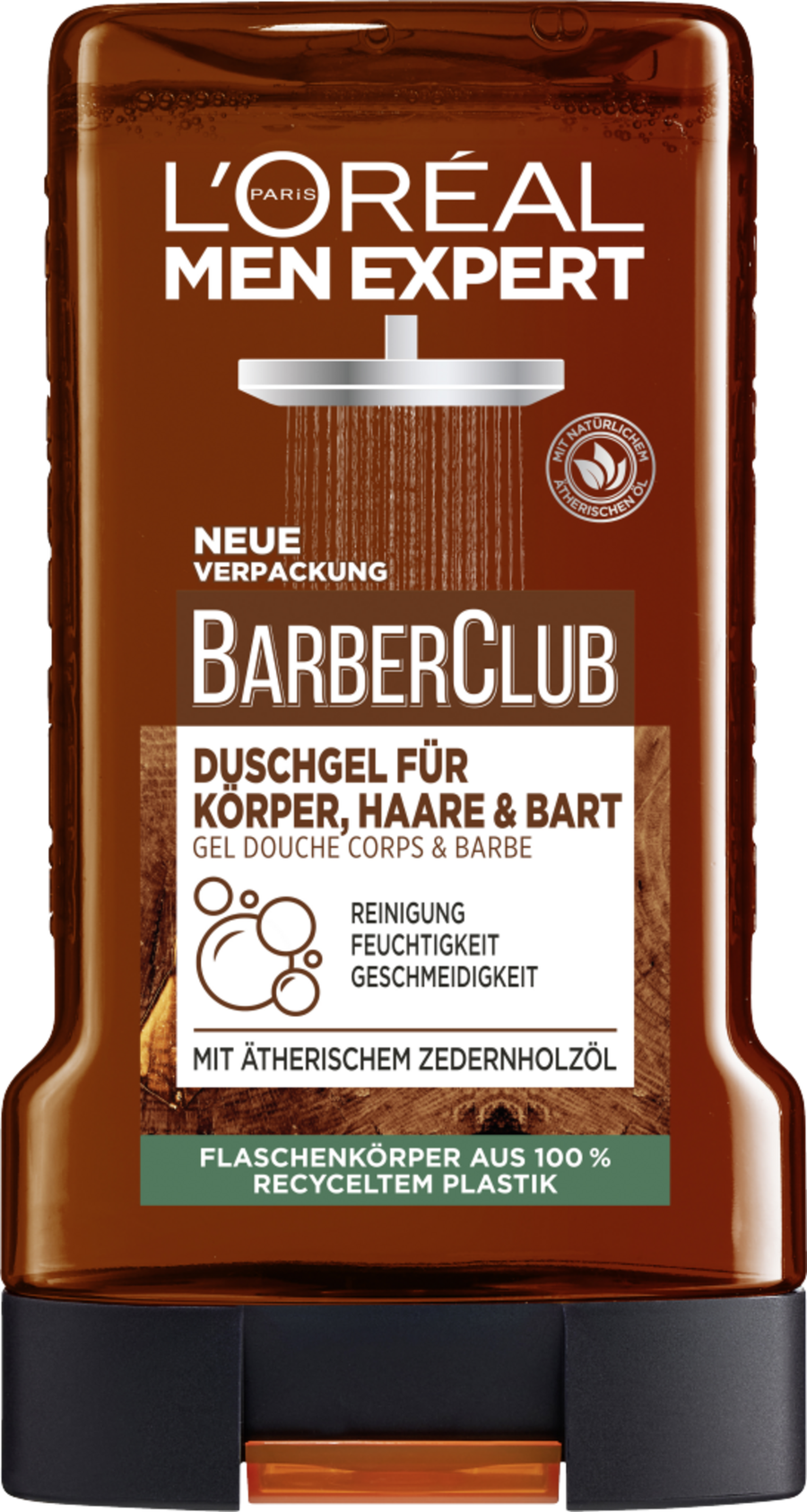 Гель для душа L’Oréal Paris men expert Duschgel & Shampoo Barber Club mit Zedernholzöl
Гель для душа L’Oréal Paris men expert Duschgel & Shampoo Barber Club mit Zedernholzöl